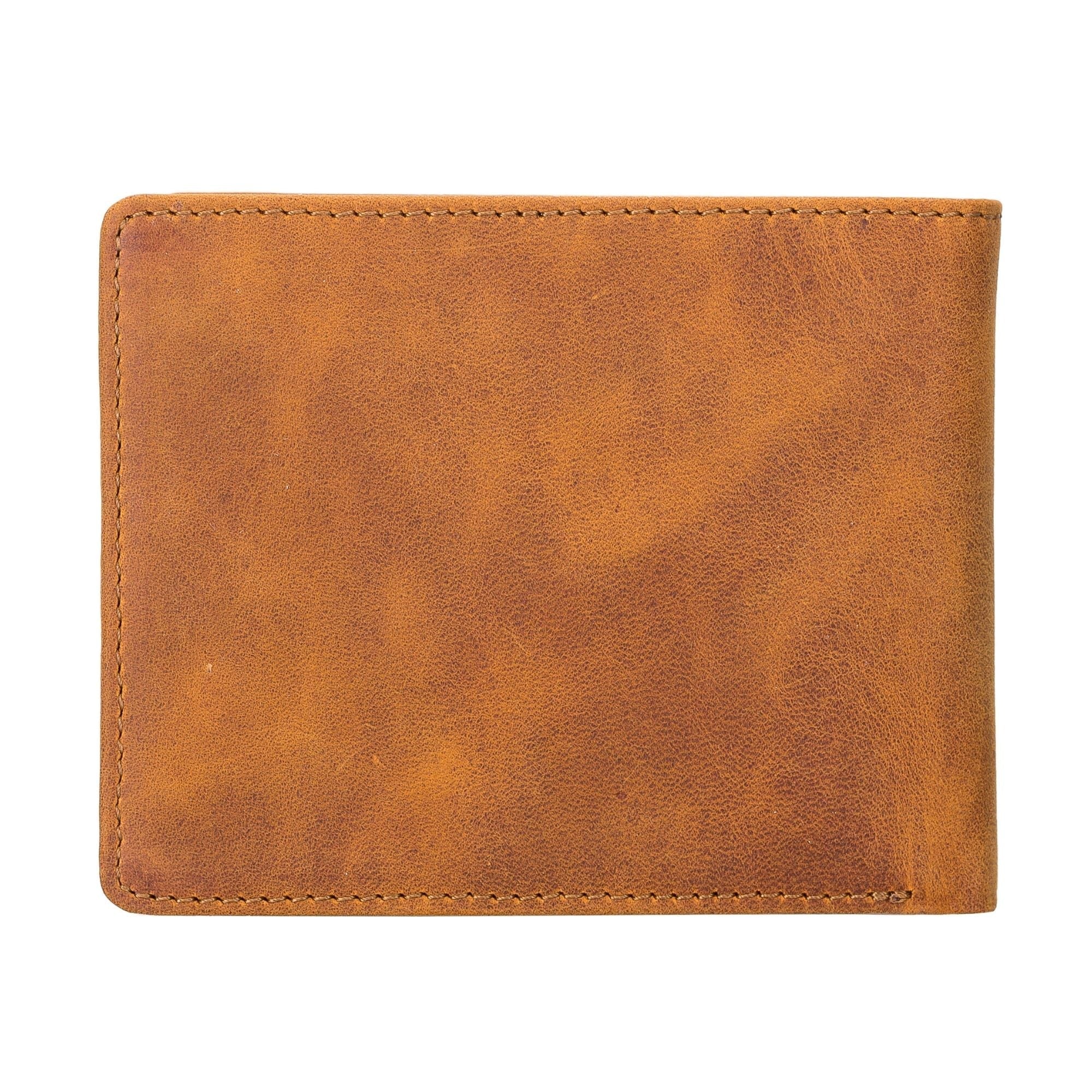 Lusk Slim Bifold Design Handcrafted Men's Genuine Leather Wallet - Image 3