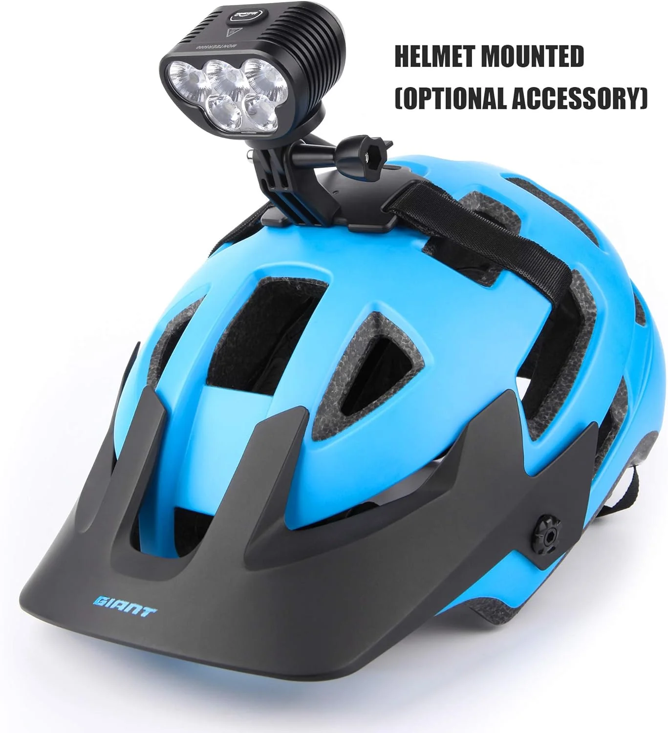 Magicshine Monteer 3500S Nebula Mountain Bike Light, 3500 lumens max Actual Output, 1800 Lumen Flood,1400 Lumen spot, 5200 mAh USB Rechargeable Battery Pack, IPX5 Water Resistent MTB Helmet Light - Image 2