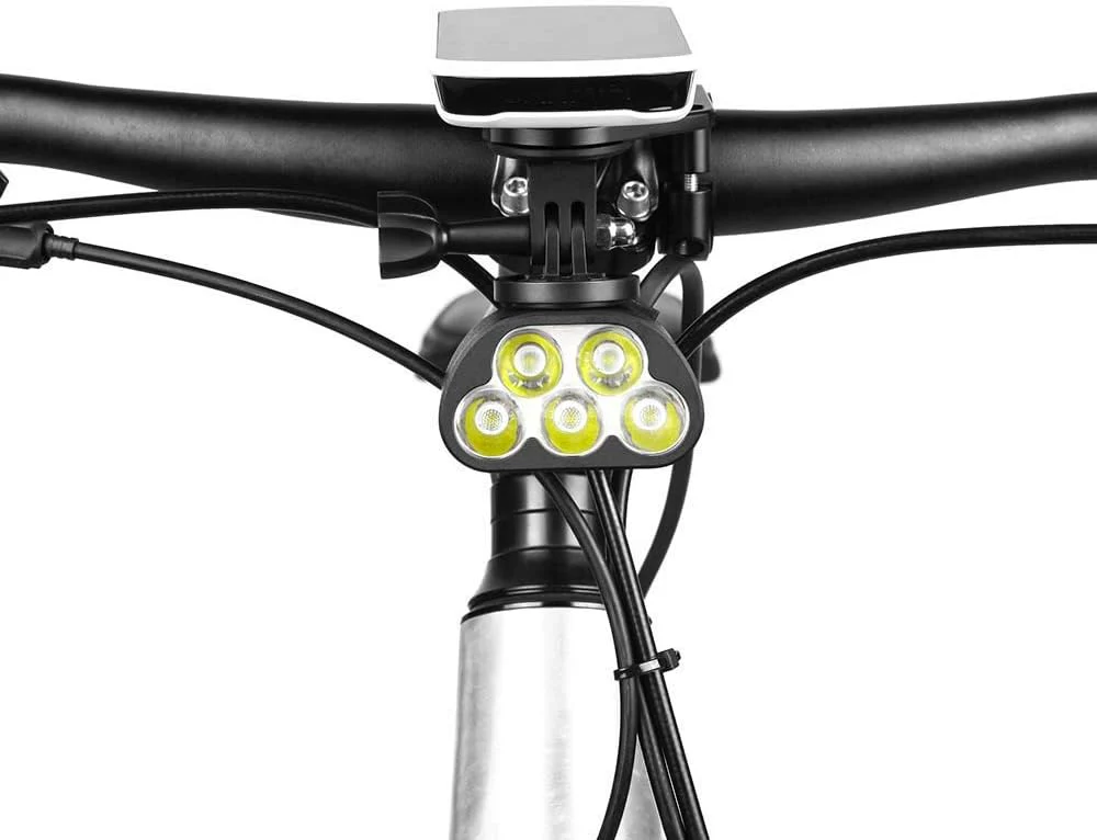 Magicshine Monteer 3500S Nebula Mountain Bike Light, 3500 lumens max Actual Output, 1800 Lumen Flood,1400 Lumen spot, 5200 mAh USB Rechargeable Battery Pack, IPX5 Water Resistent MTB Helmet Light - Image 3