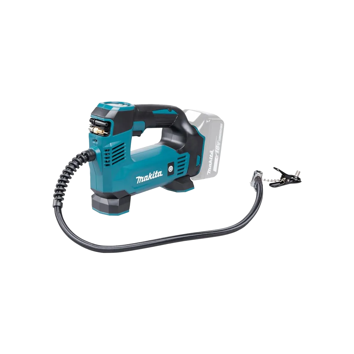 Makita DMP180Z 18V Li-ion LXT Inflator Blue/Silver M - Image 3