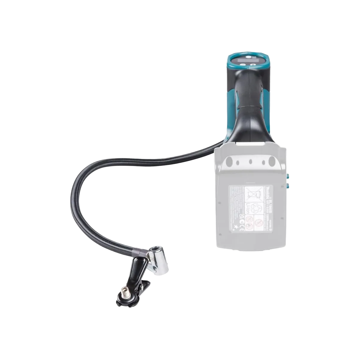 Makita DMP180Z 18V Li-ion LXT Inflator Blue/Silver M - Image 4