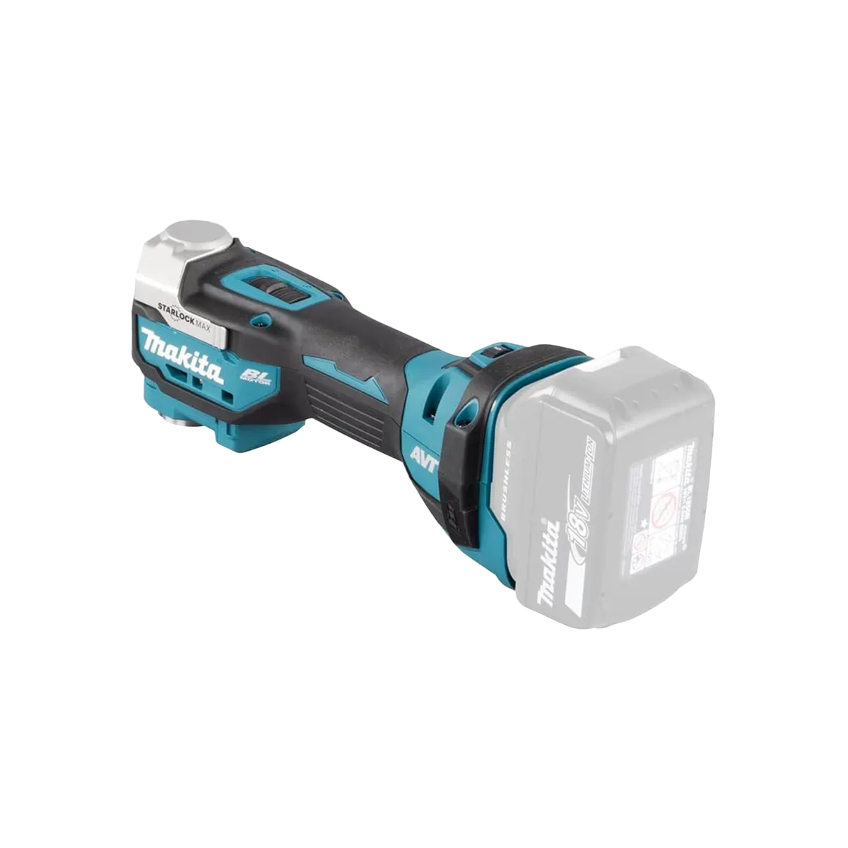 Makita DTM52Z Li-ion LXT Brushless Multi-Tool Blue - Image 2