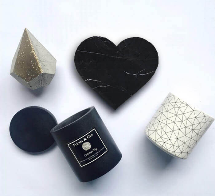 Marble 4"x5" Heart Shape Coasters Semi-polished set of 4 - Image 6