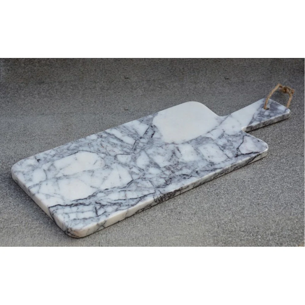 Marble Charcuterie Serving Board/Platter Semi-Polished 8"x14" - Image 5