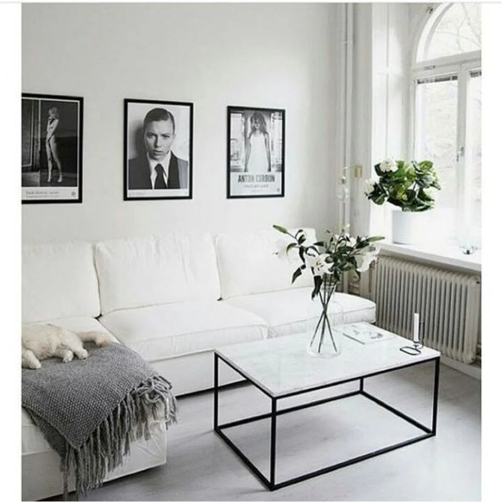 Marble Coffee Table Rectangular Polished and Eased Edge - Image 2