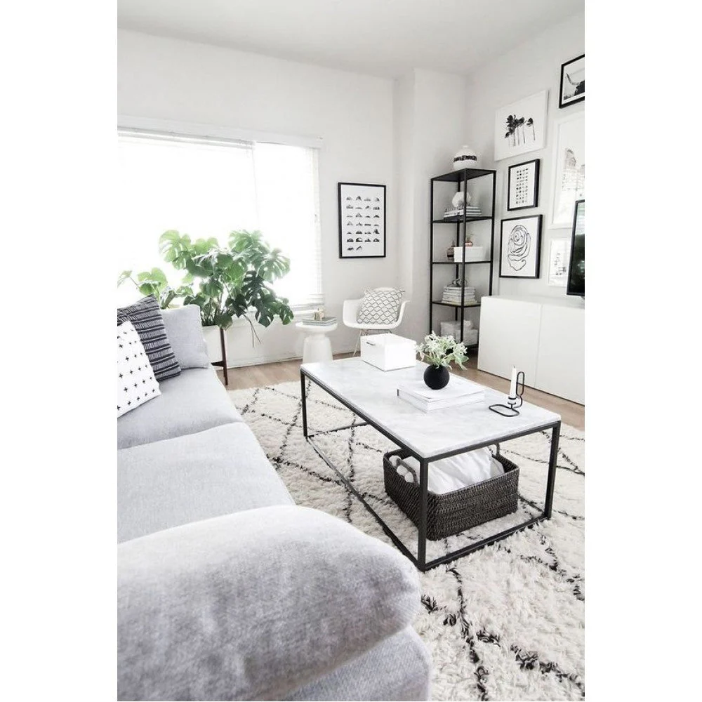 Marble Coffee Table Rectangular Polished and Eased Edge - Image 4