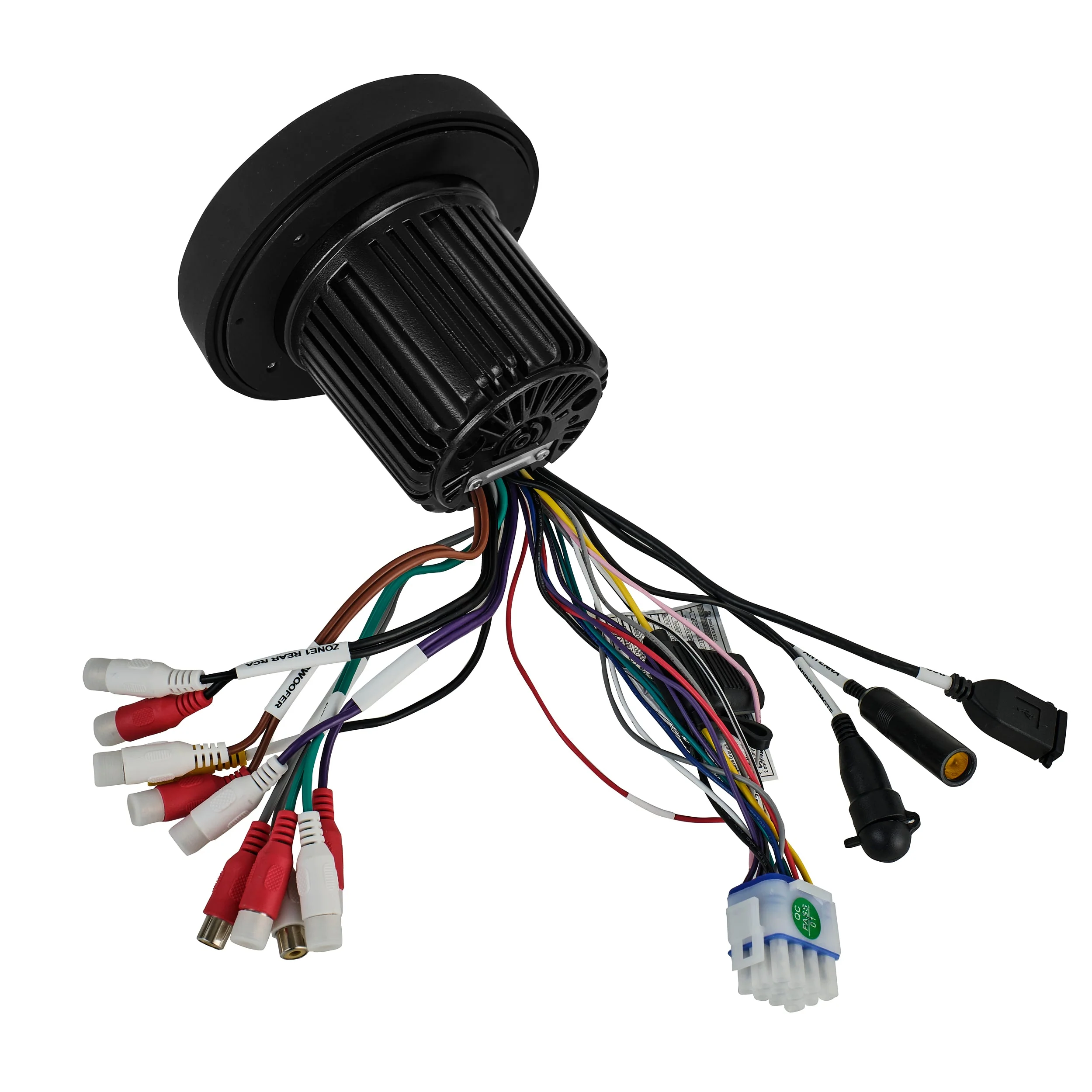 Marine and Powersports Headunit 2.75" LCD screen , 1 Zone, 4 volts Output, BT, RDS 4 X 40 Watts - Image 7
