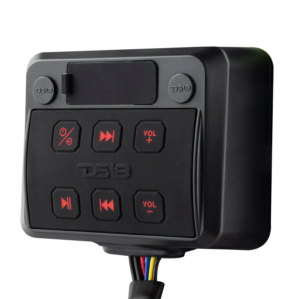 Marine And Powersports Waterproof Receiver Enclosure with Bluetooth, AUX Input, USB Player and Controls - Image 3