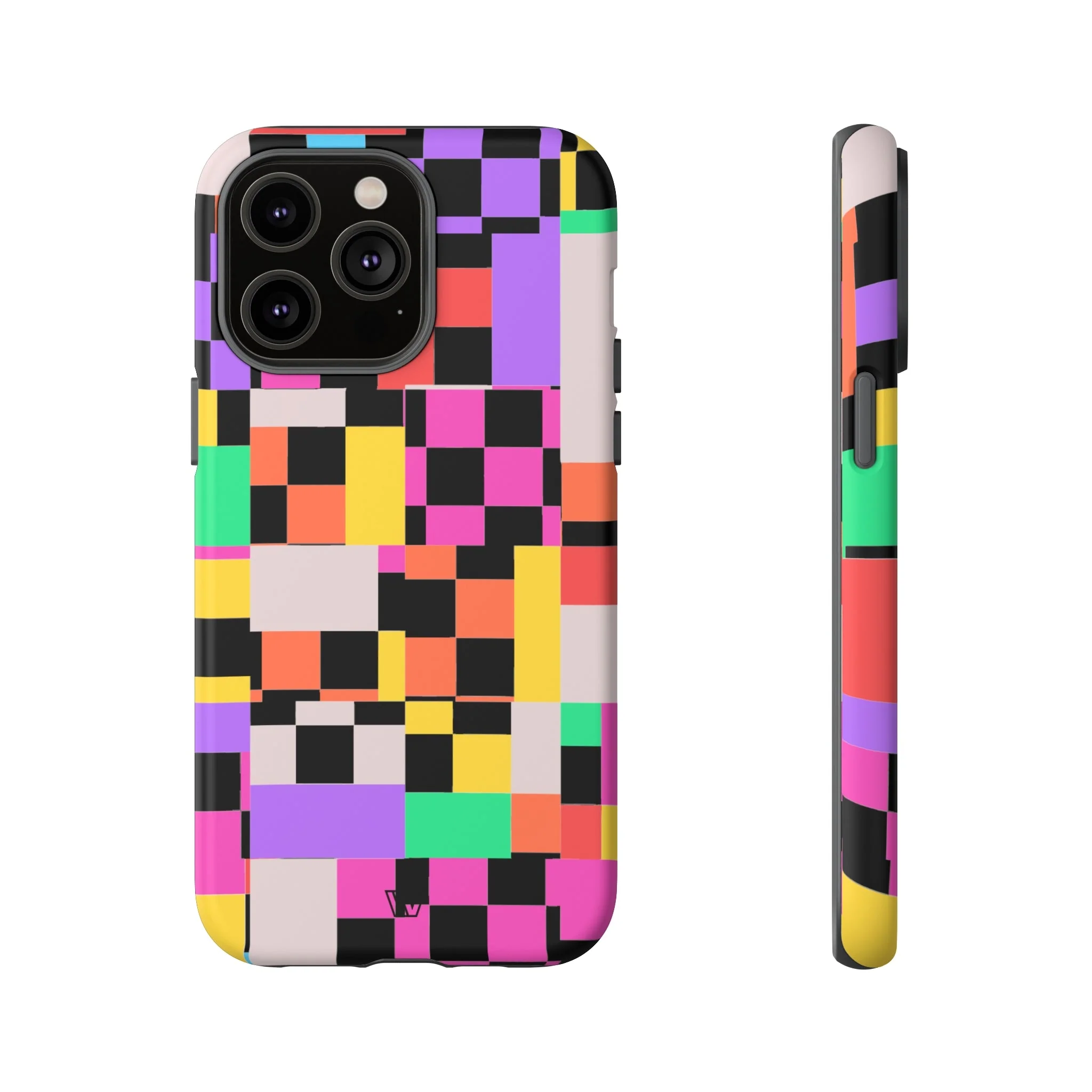 MASHED UP CHECKERBOARD | Tough Phone Case - Image 13