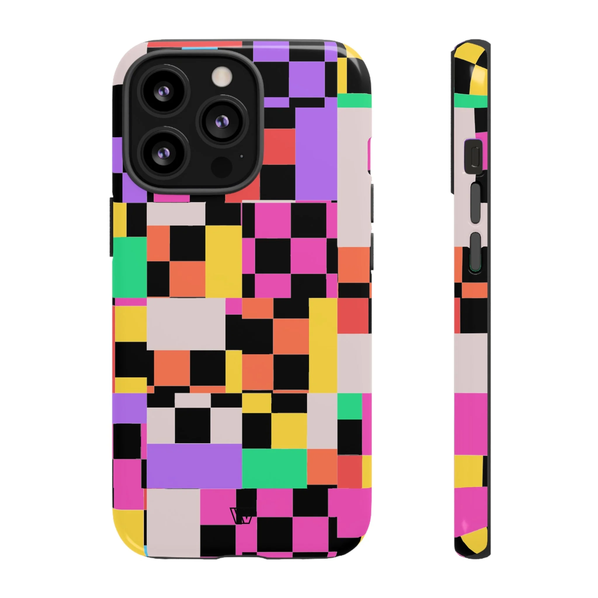 MASHED UP CHECKERBOARD | Tough Phone Case - Image 18