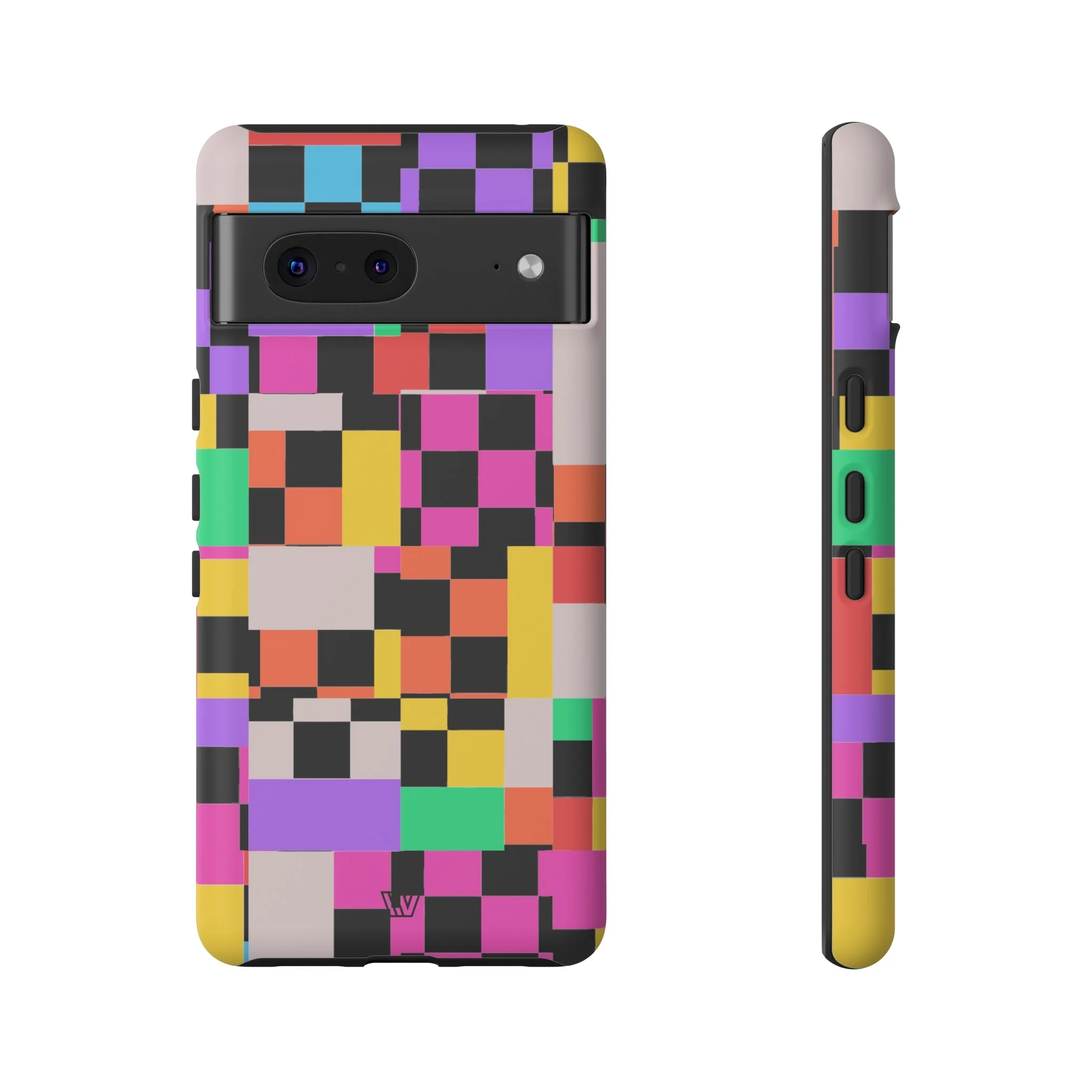 MASHED UP CHECKERBOARD | Tough Phone Case - Image 20