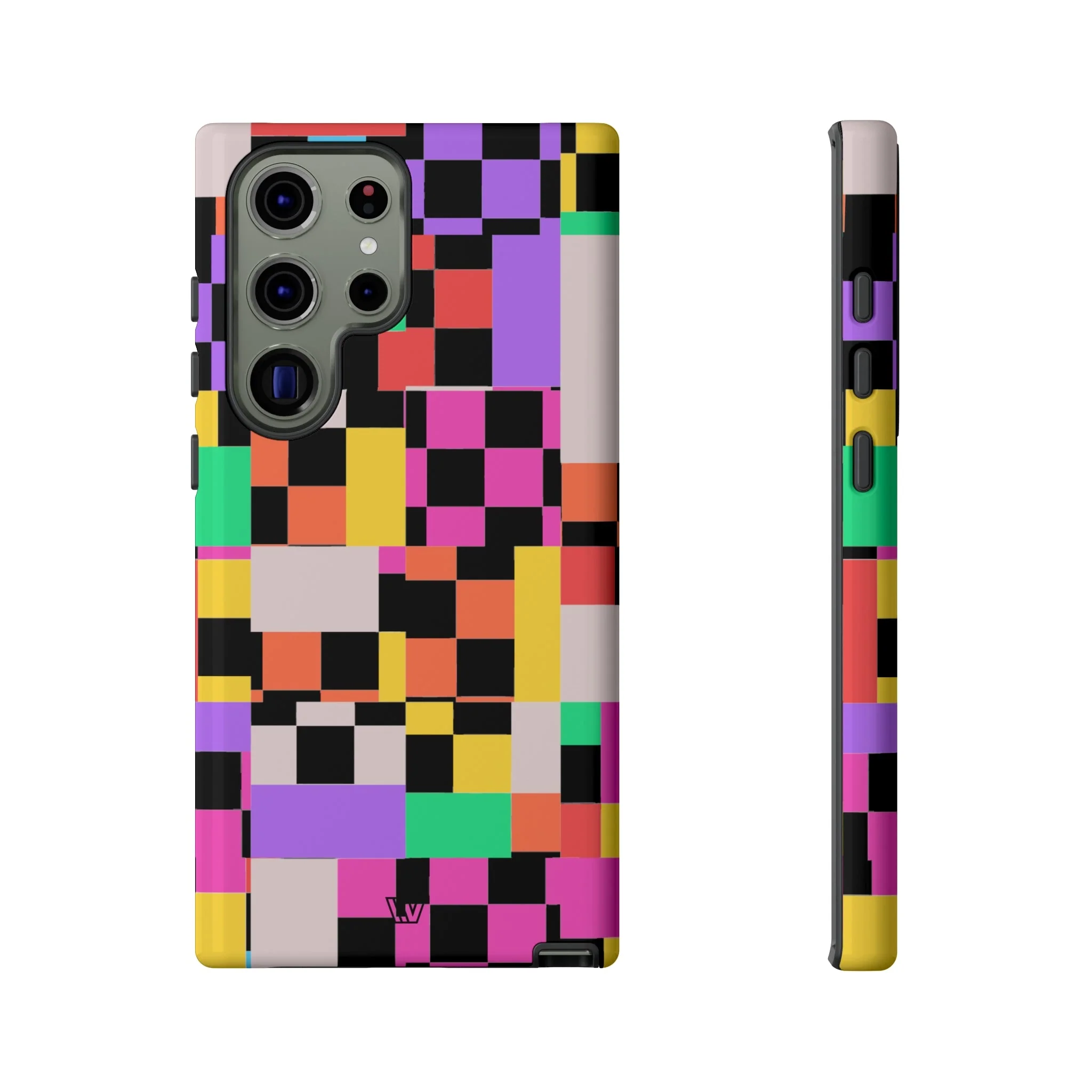 MASHED UP CHECKERBOARD | Tough Phone Case - Image 25
