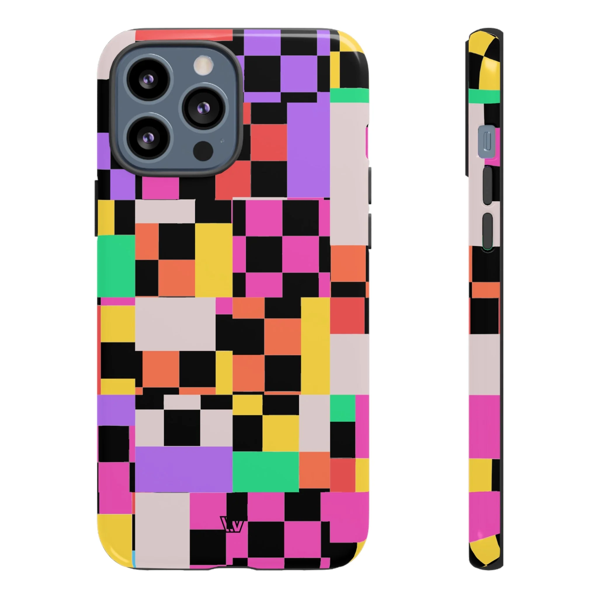 MASHED UP CHECKERBOARD | Tough Phone Case - Image 29