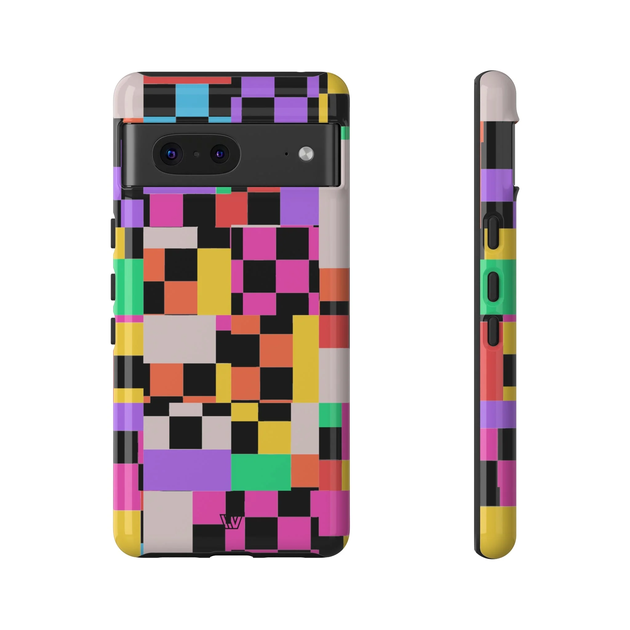 MASHED UP CHECKERBOARD | Tough Phone Case - Image 3