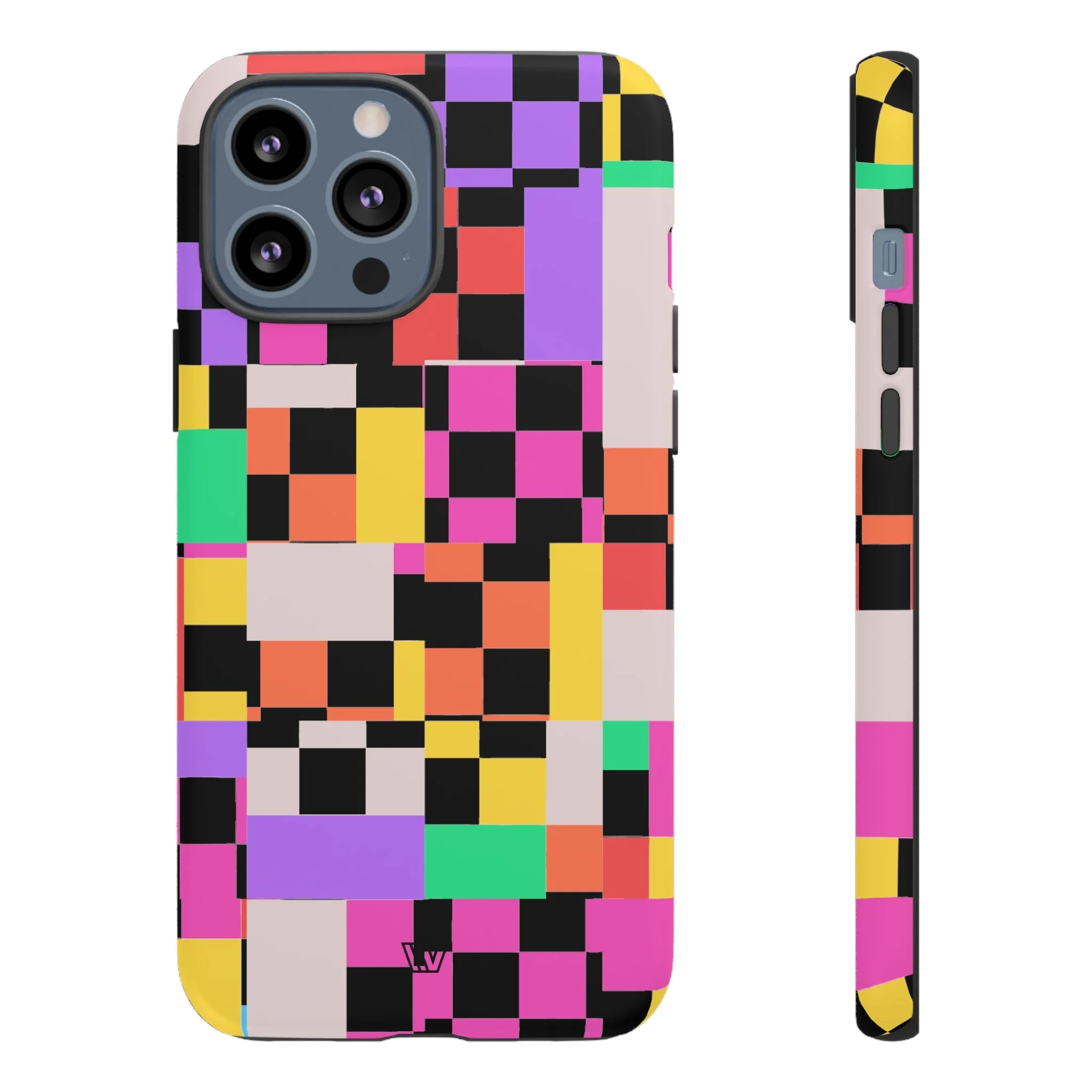 MASHED UP CHECKERBOARD | Tough Phone Case - Image 30