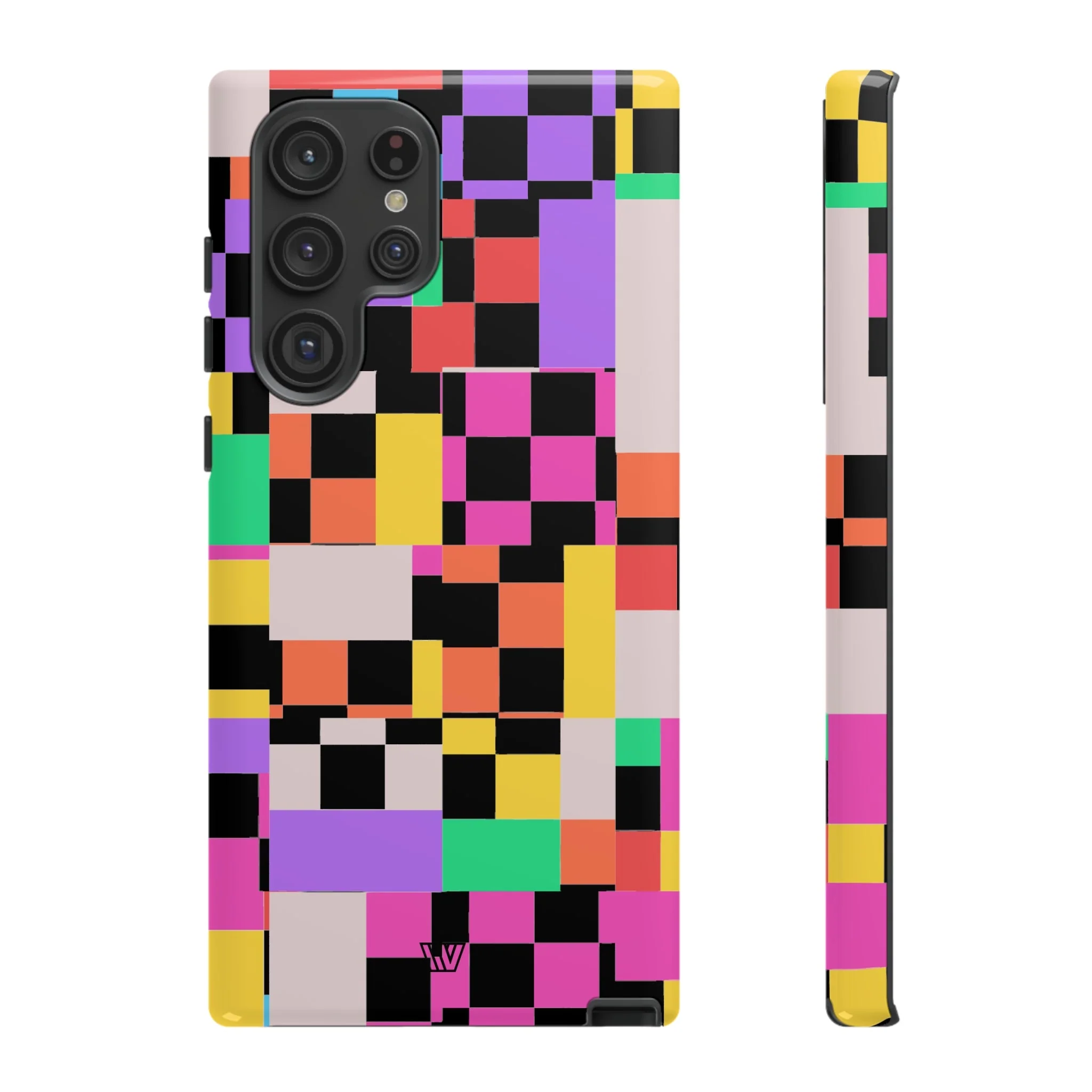 MASHED UP CHECKERBOARD | Tough Phone Case - Image 33