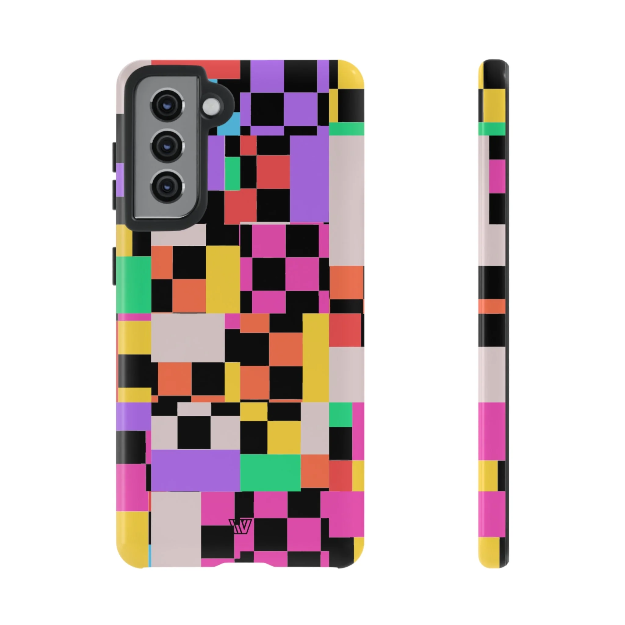 MASHED UP CHECKERBOARD | Tough Phone Case - Image 35