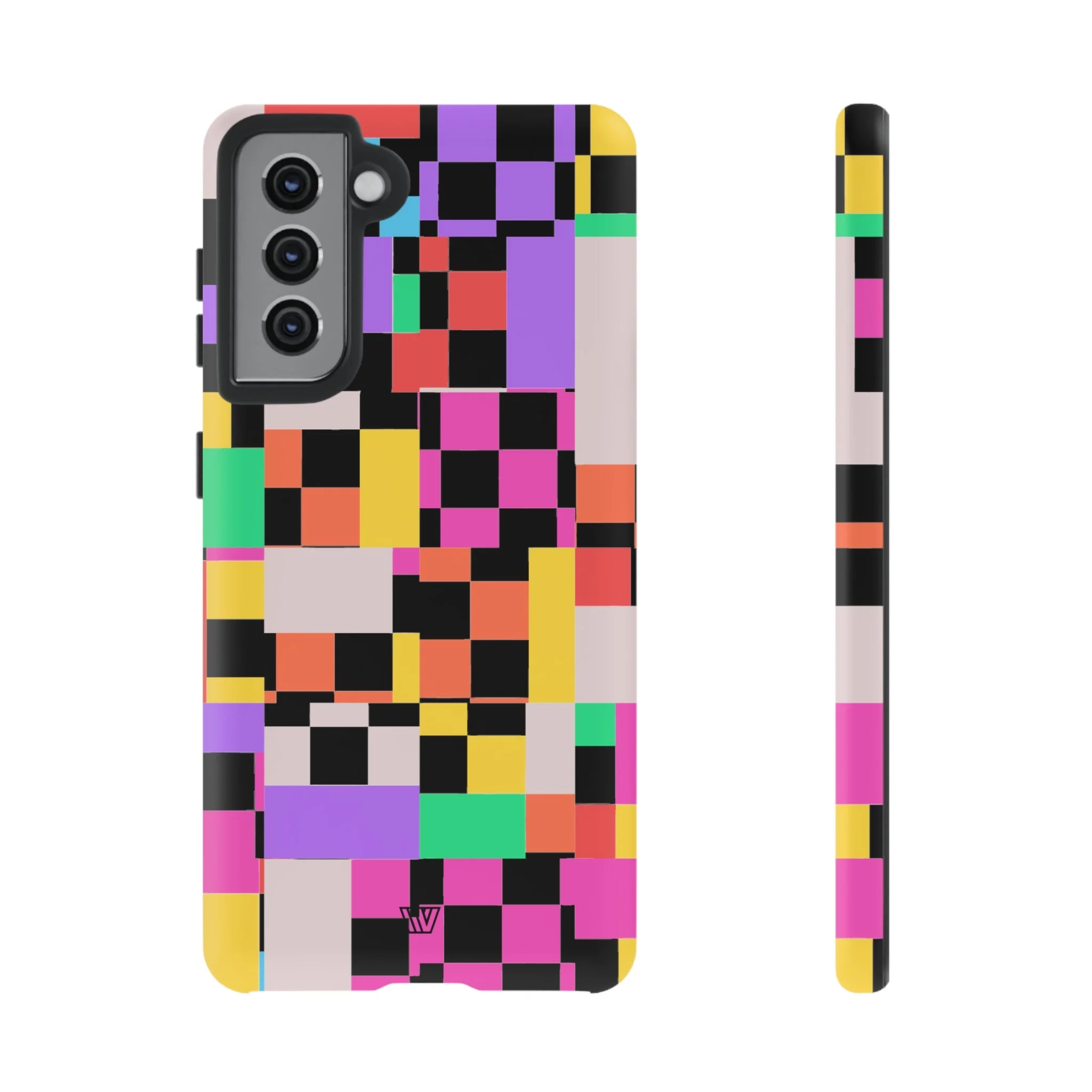 MASHED UP CHECKERBOARD | Tough Phone Case - Image 36