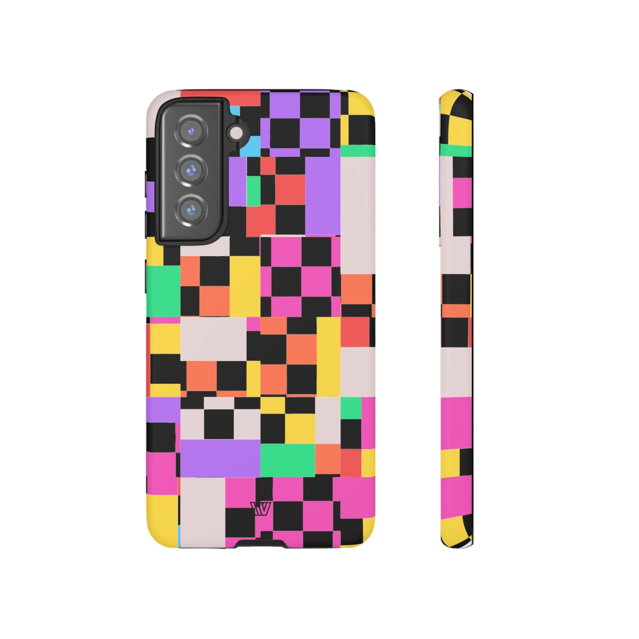 MASHED UP CHECKERBOARD | Tough Phone Case - Image 42