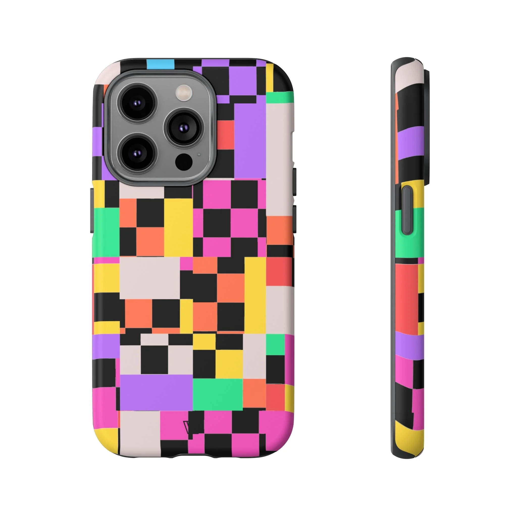 MASHED UP CHECKERBOARD | Tough Phone Case - Image 5