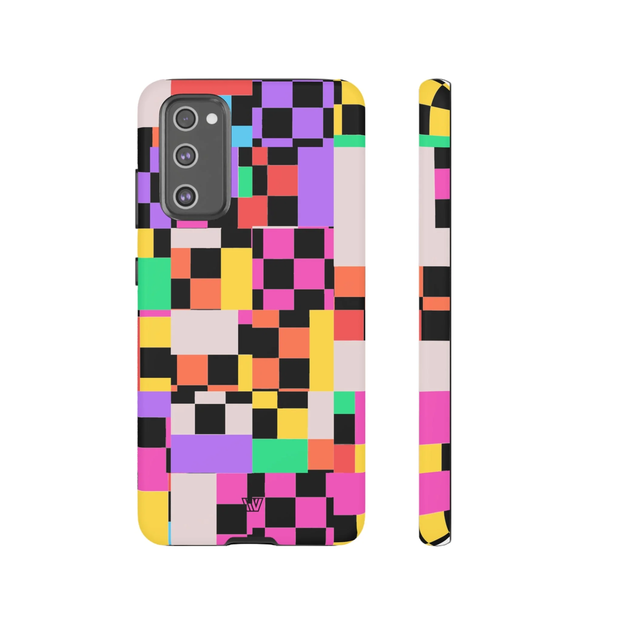 MASHED UP CHECKERBOARD | Tough Phone Case - Image 50