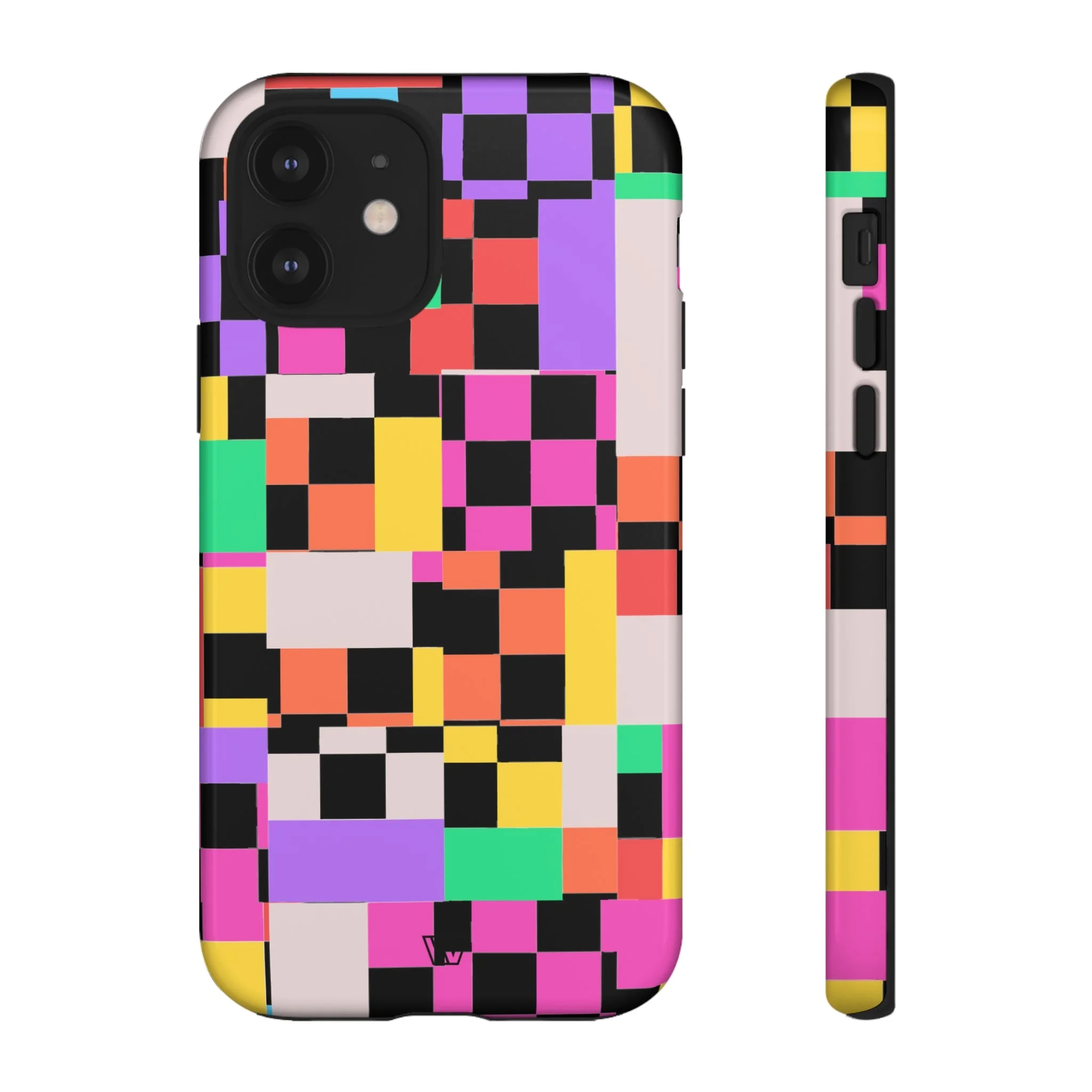 MASHED UP CHECKERBOARD | Tough Phone Case - Image 51