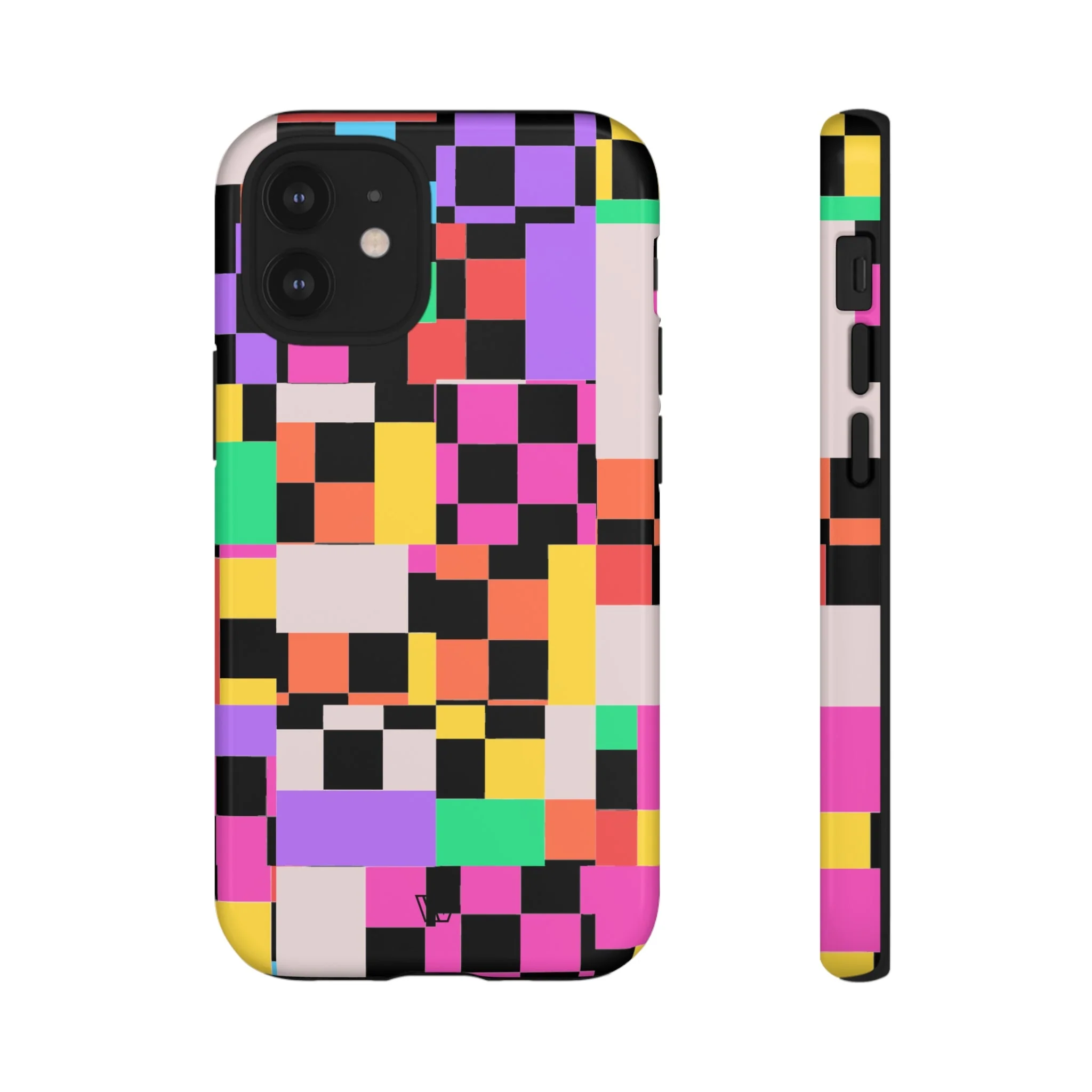 MASHED UP CHECKERBOARD | Tough Phone Case - Image 53