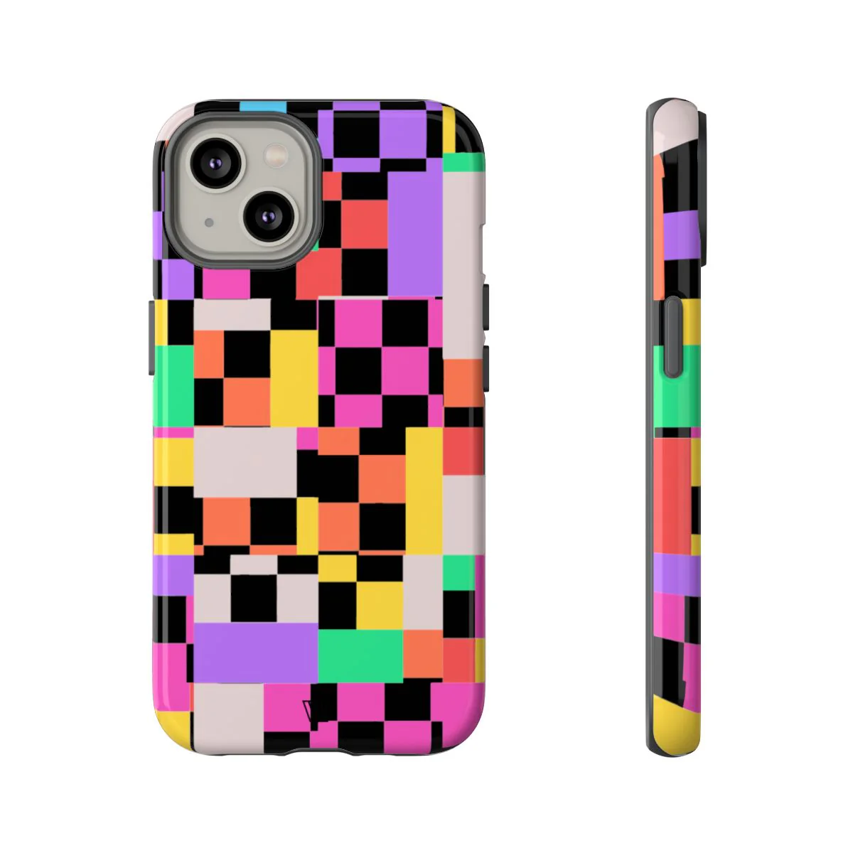 MASHED UP CHECKERBOARD | Tough Phone Case - Image 57