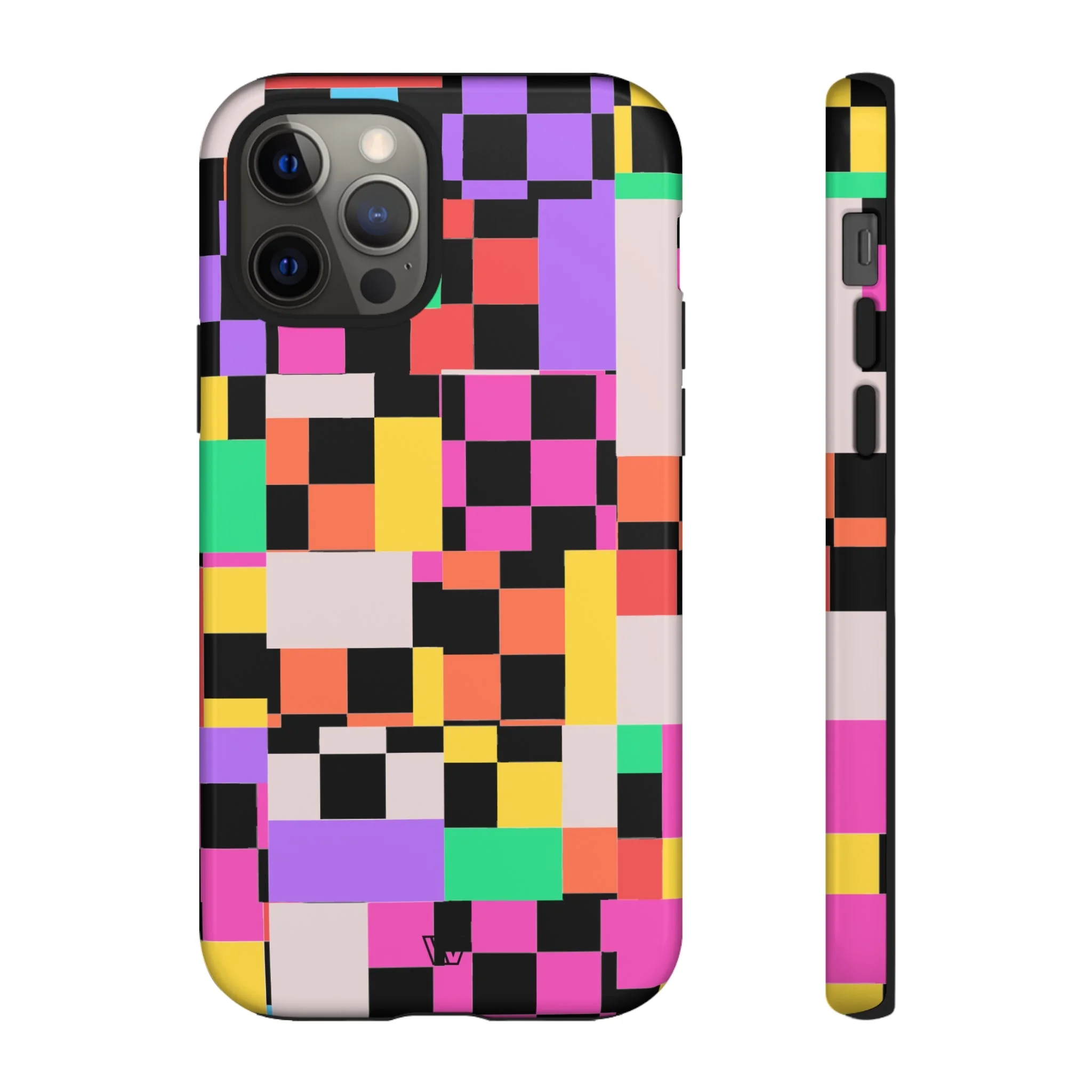 MASHED UP CHECKERBOARD | Tough Phone Case - Image 6