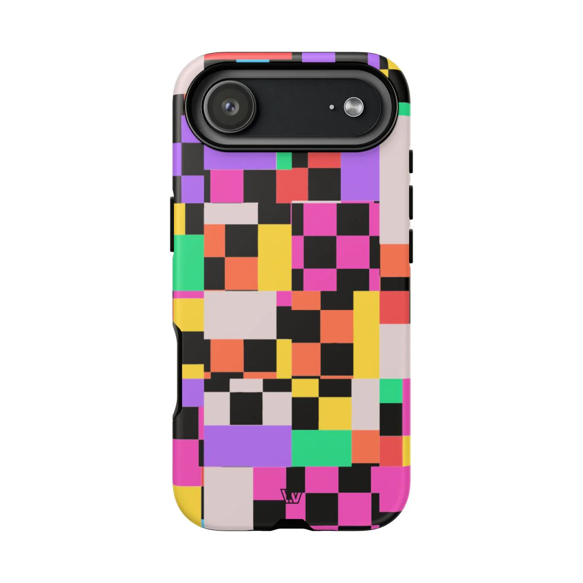 MASHED UP CHECKERBOARD | Tough Phone Case - Image 62