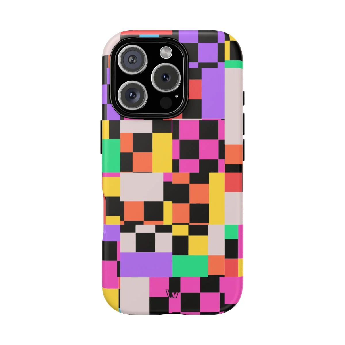 MASHED UP CHECKERBOARD | Tough Phone Case - Image 68