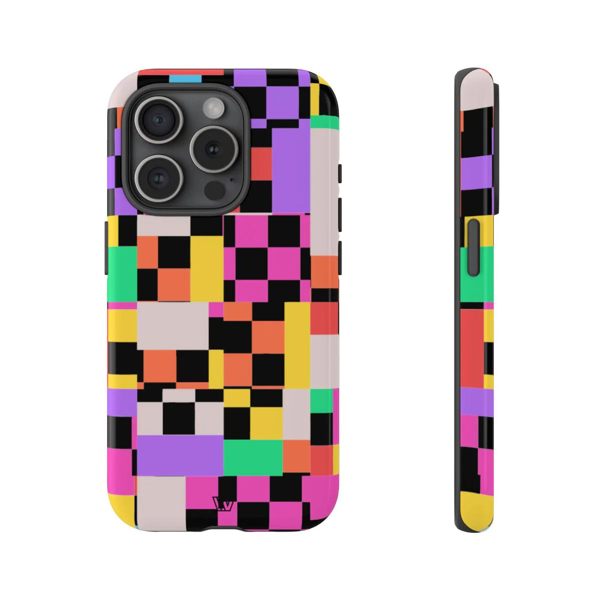 MASHED UP CHECKERBOARD | Tough Phone Case - Image 76