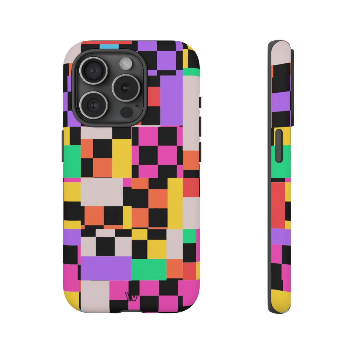 MASHED UP CHECKERBOARD | Tough Phone Case - Image 77