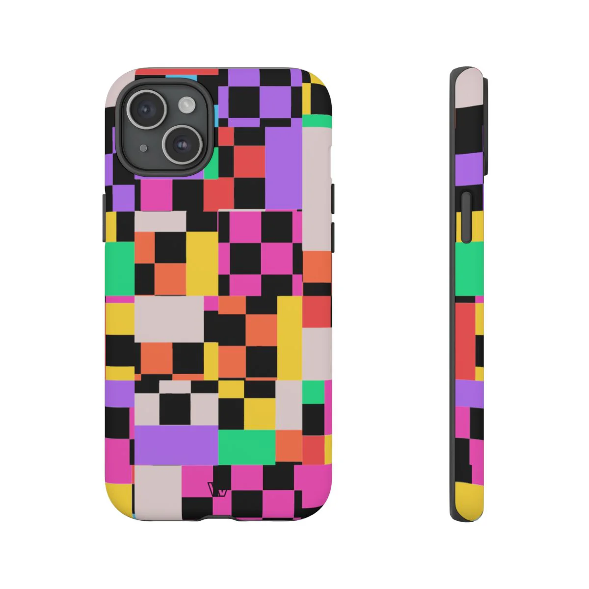 MASHED UP CHECKERBOARD | Tough Phone Case - Image 79
