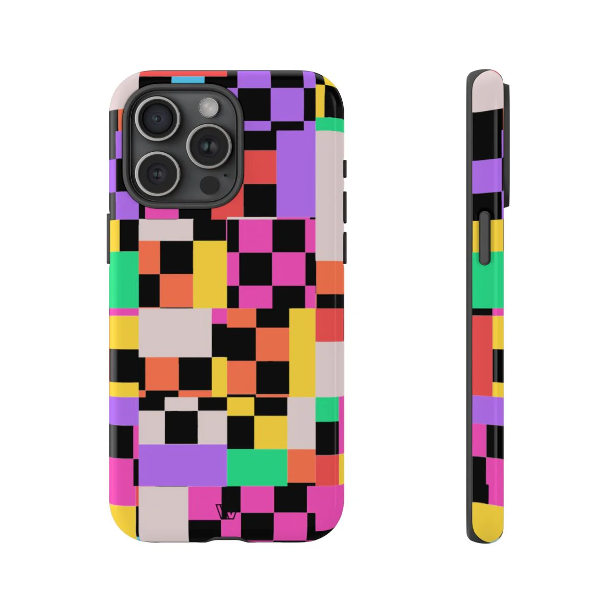 MASHED UP CHECKERBOARD | Tough Phone Case - Image 80
