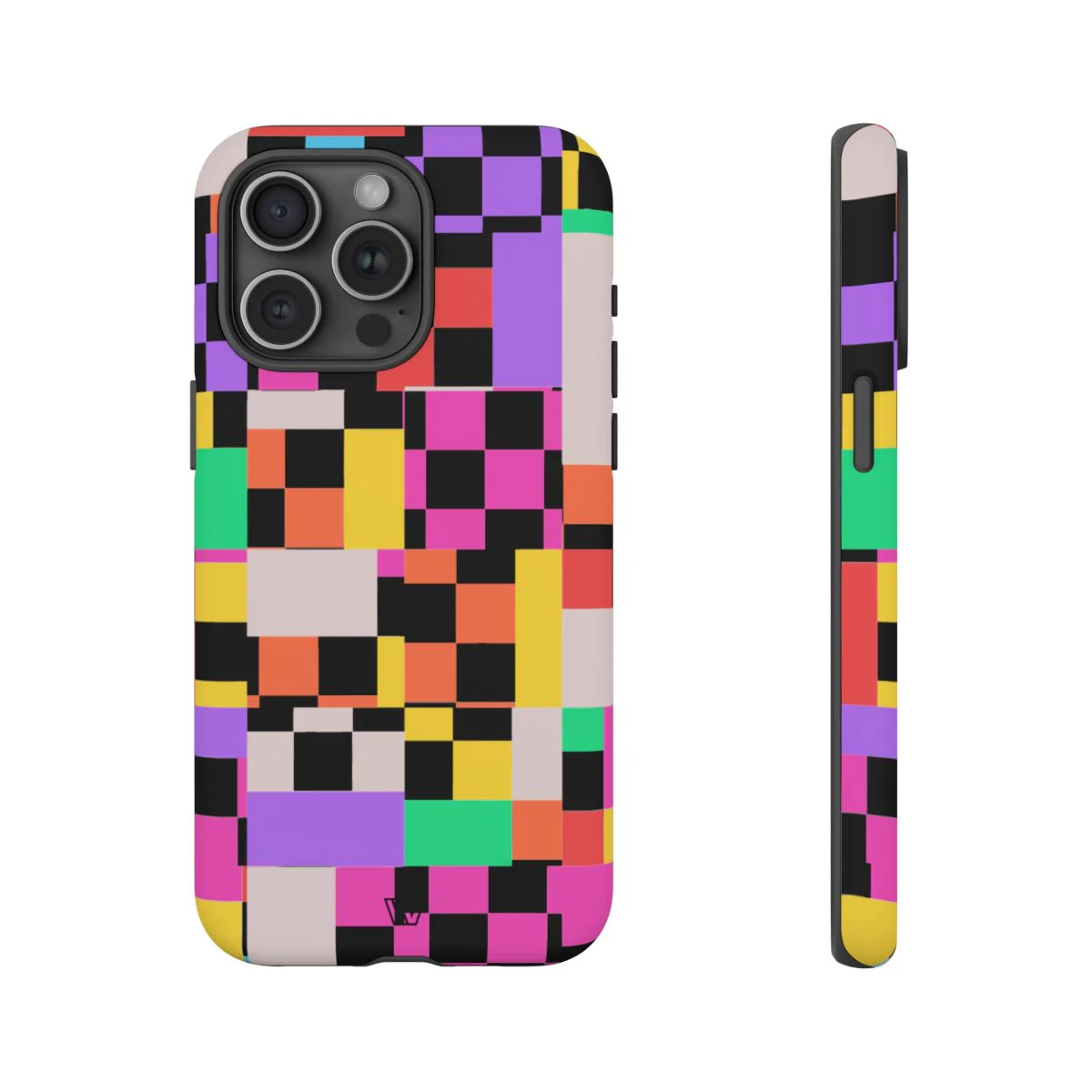 MASHED UP CHECKERBOARD | Tough Phone Case - Image 81
