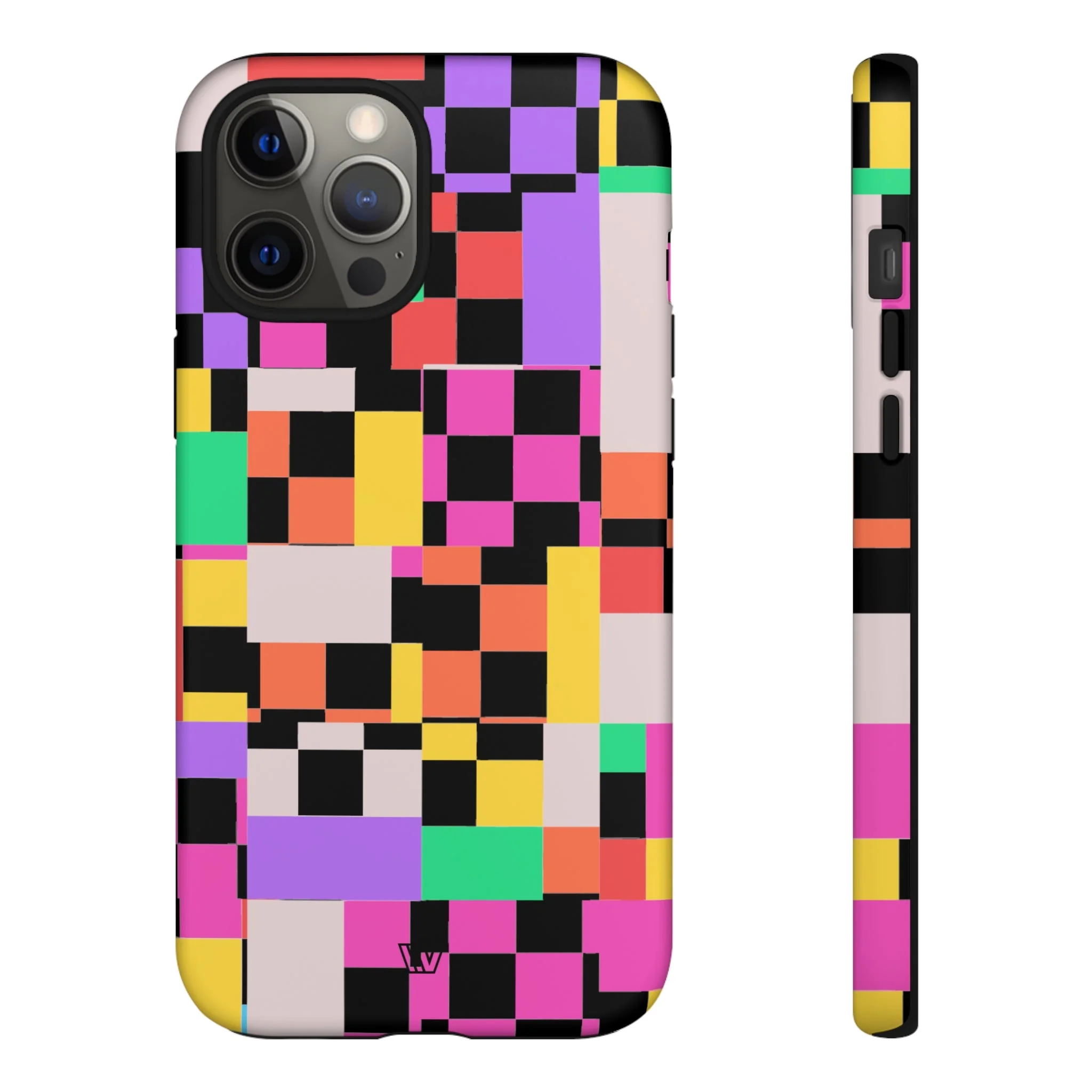 MASHED UP CHECKERBOARD | Tough Phone Case - Image 9