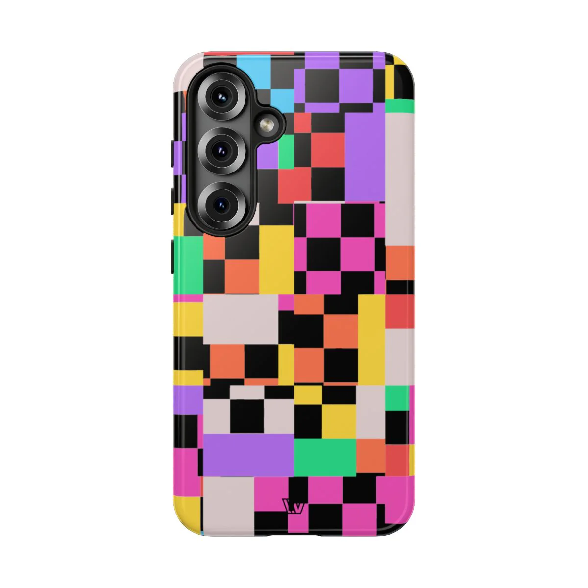 MASHED UP CHECKERBOARD | Tough Phone Case - Image 92