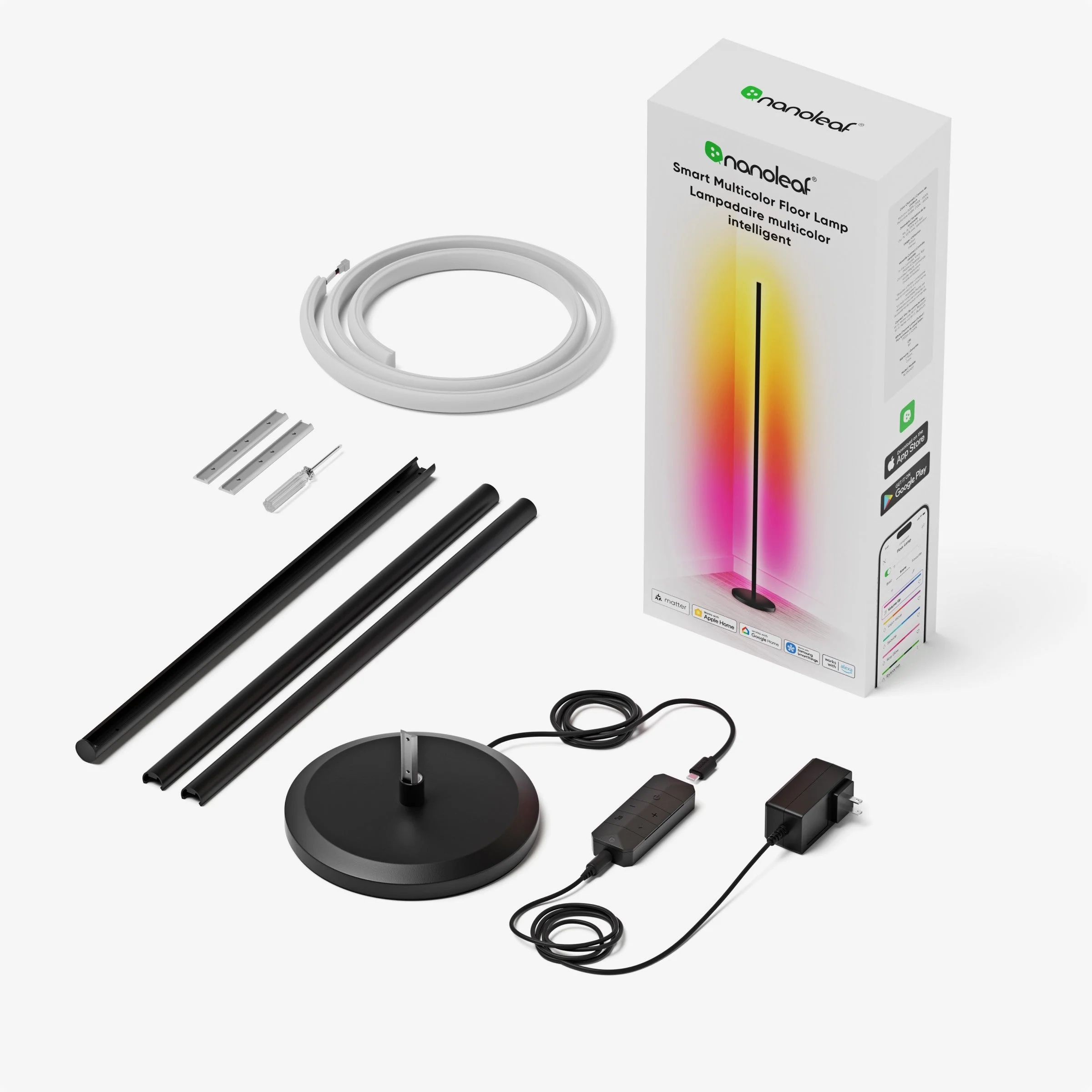 Matter Smart Multicolor Floor Lamp (1 Pack) - Image 5