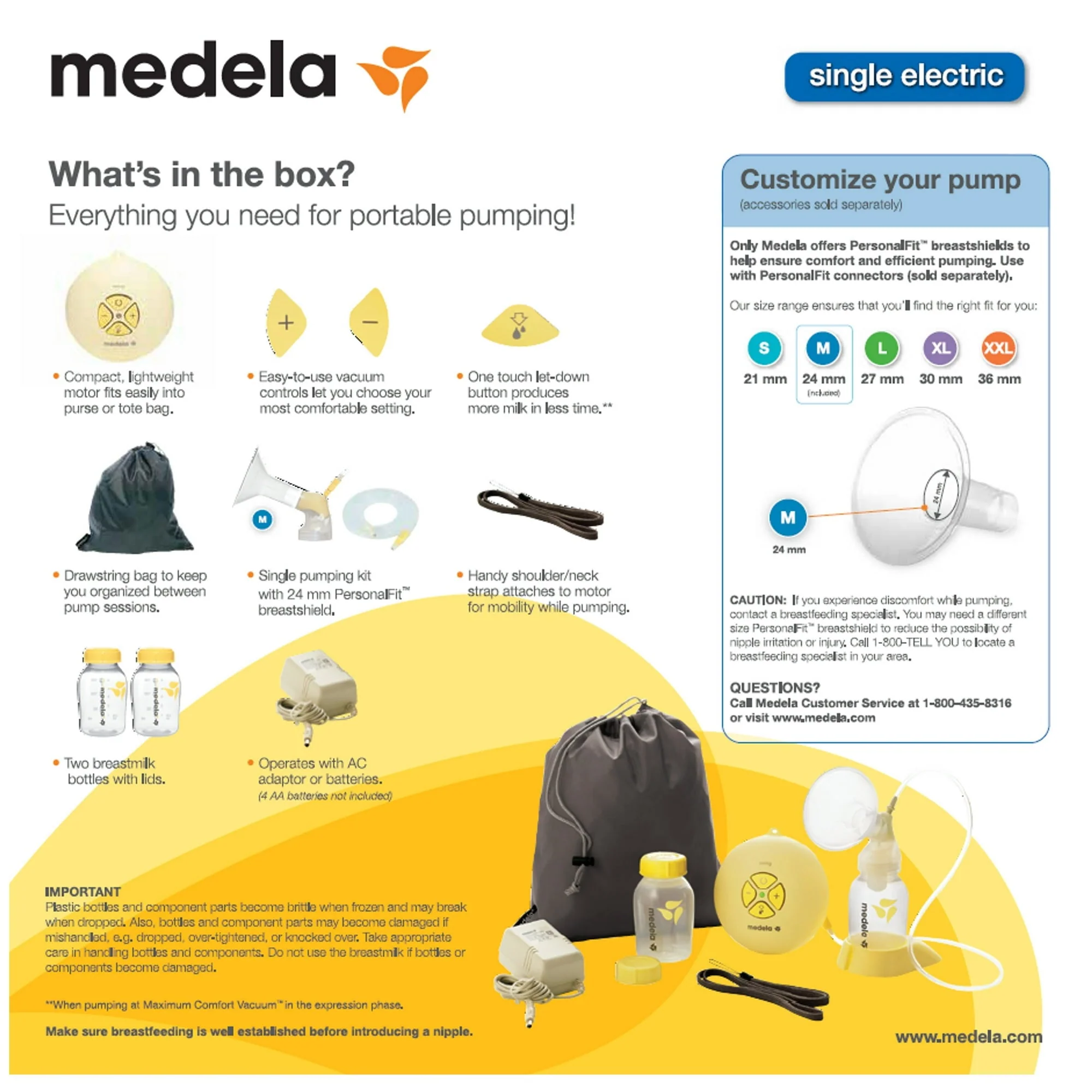 Medela Swing Breastpump (67050) - Image 5