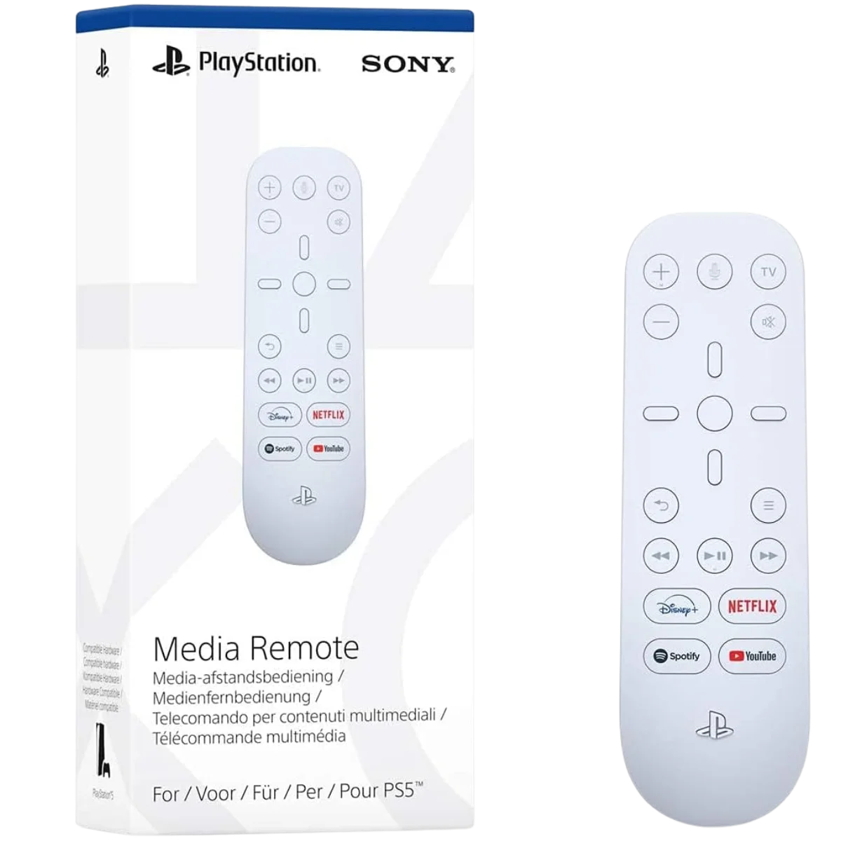 Media Remote for PS5 | Official PlayStation 5 Entertainment Controller - Image 3