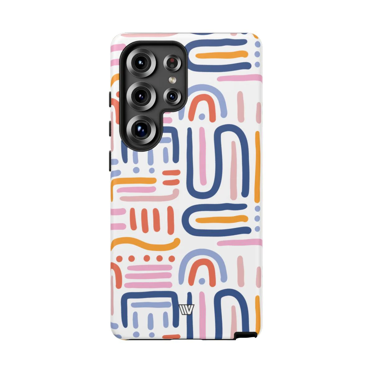 MEMPHIS BOLD LINES | Tough Phone Case - Image 103
