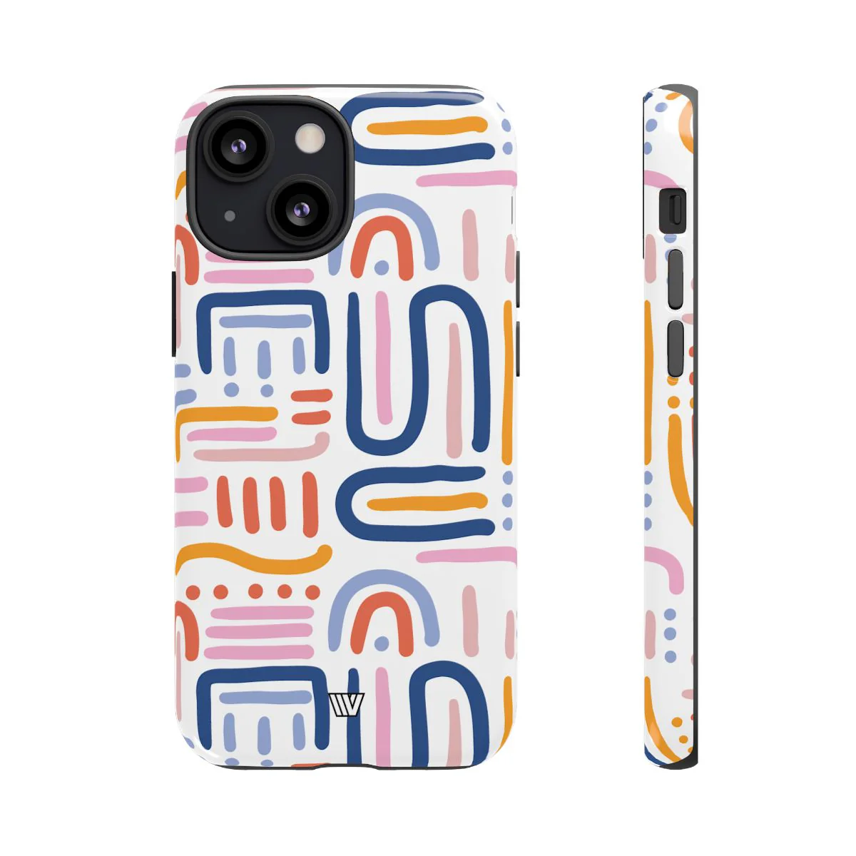 MEMPHIS BOLD LINES | Tough Phone Case - Image 29