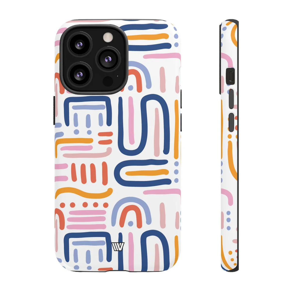 MEMPHIS BOLD LINES | Tough Phone Case - Image 32