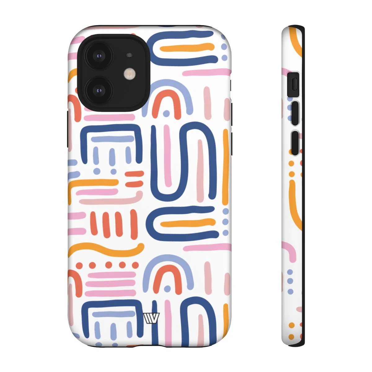MEMPHIS BOLD LINES | Tough Phone Case - Image 36
