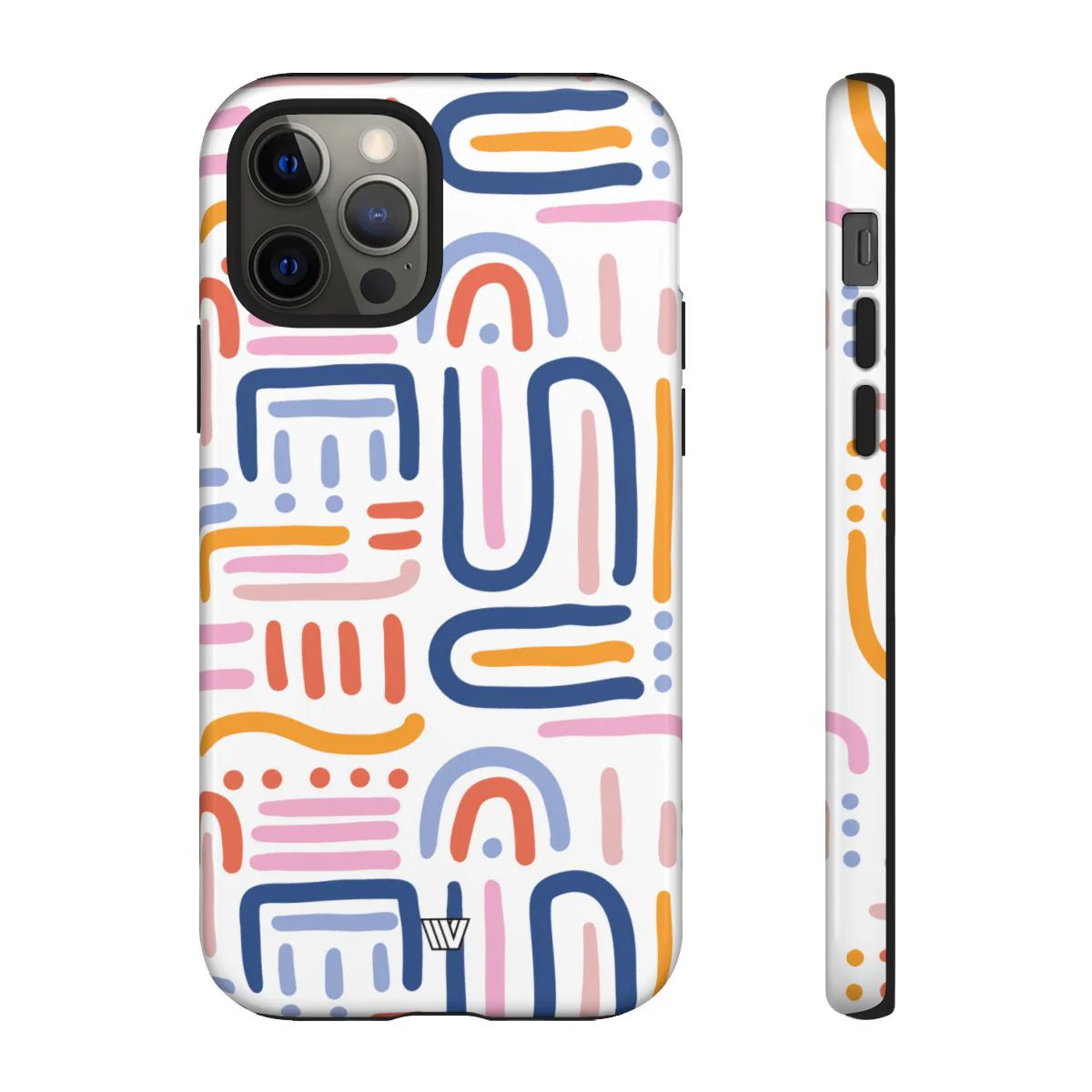 MEMPHIS BOLD LINES | Tough Phone Case - Image 39