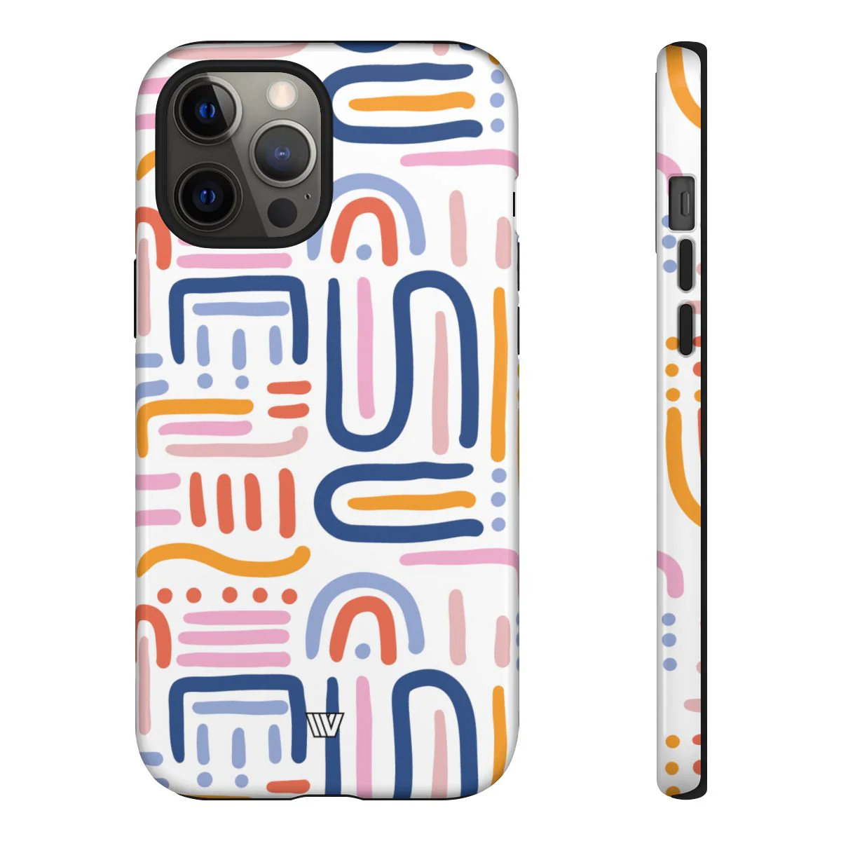 MEMPHIS BOLD LINES | Tough Phone Case - Image 41