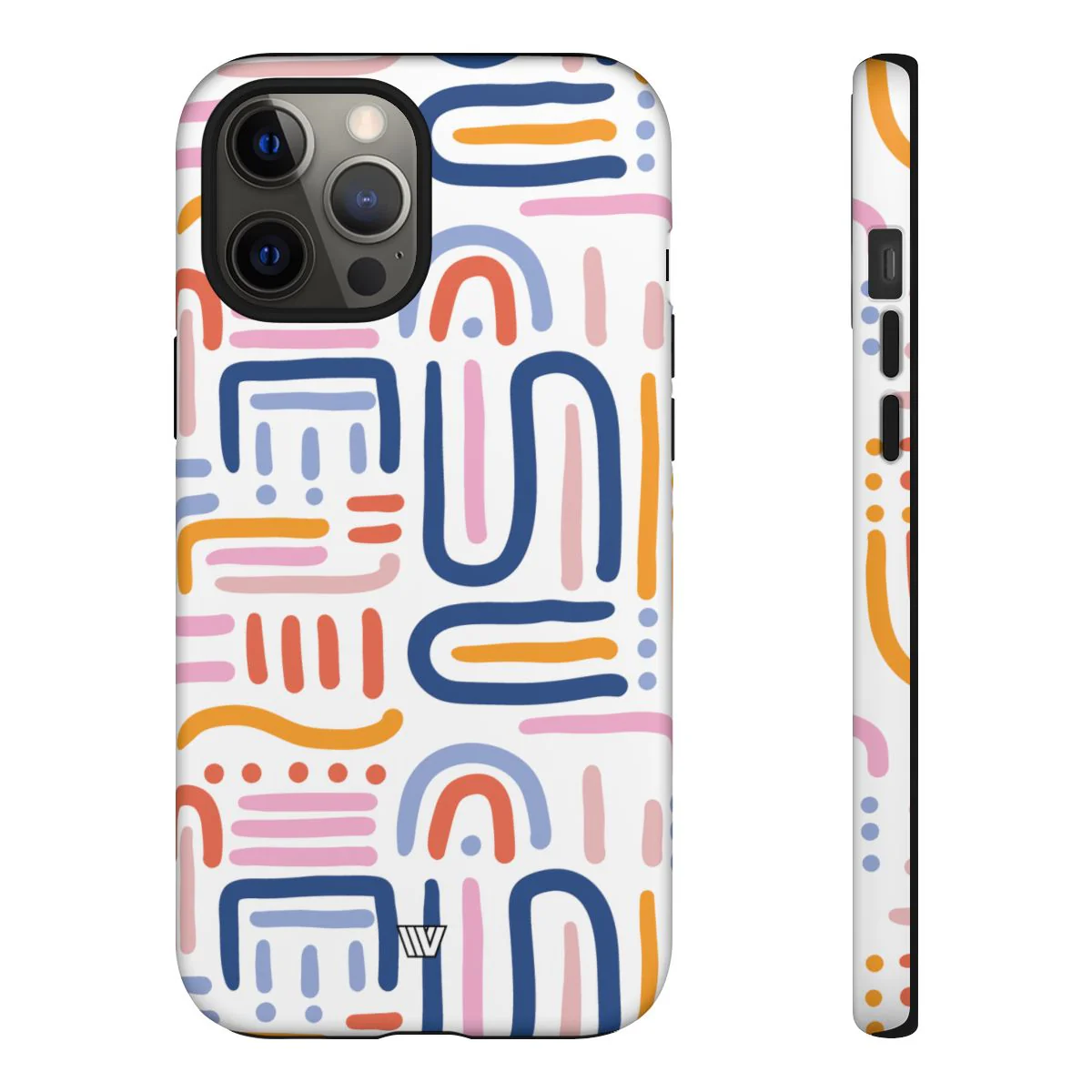 MEMPHIS BOLD LINES | Tough Phone Case - Image 42