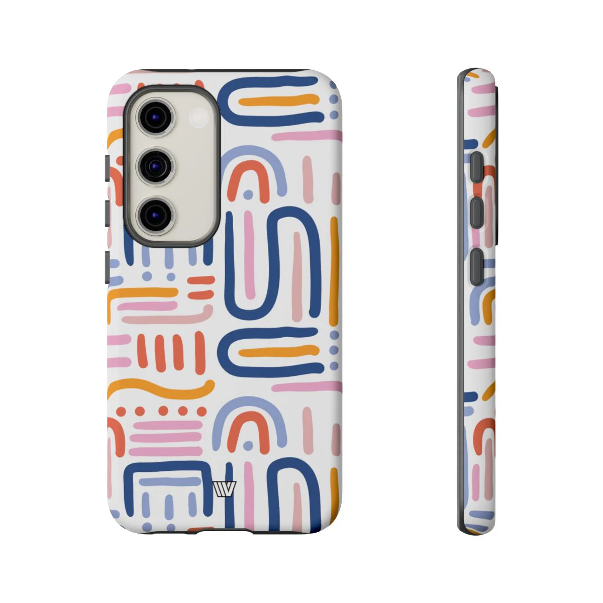 MEMPHIS BOLD LINES | Tough Phone Case - Image 56