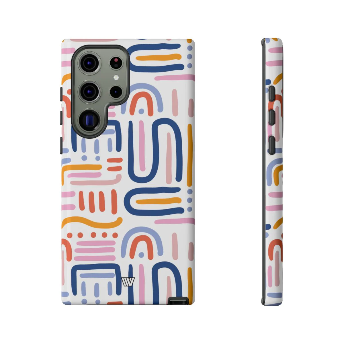 MEMPHIS BOLD LINES | Tough Phone Case - Image 59